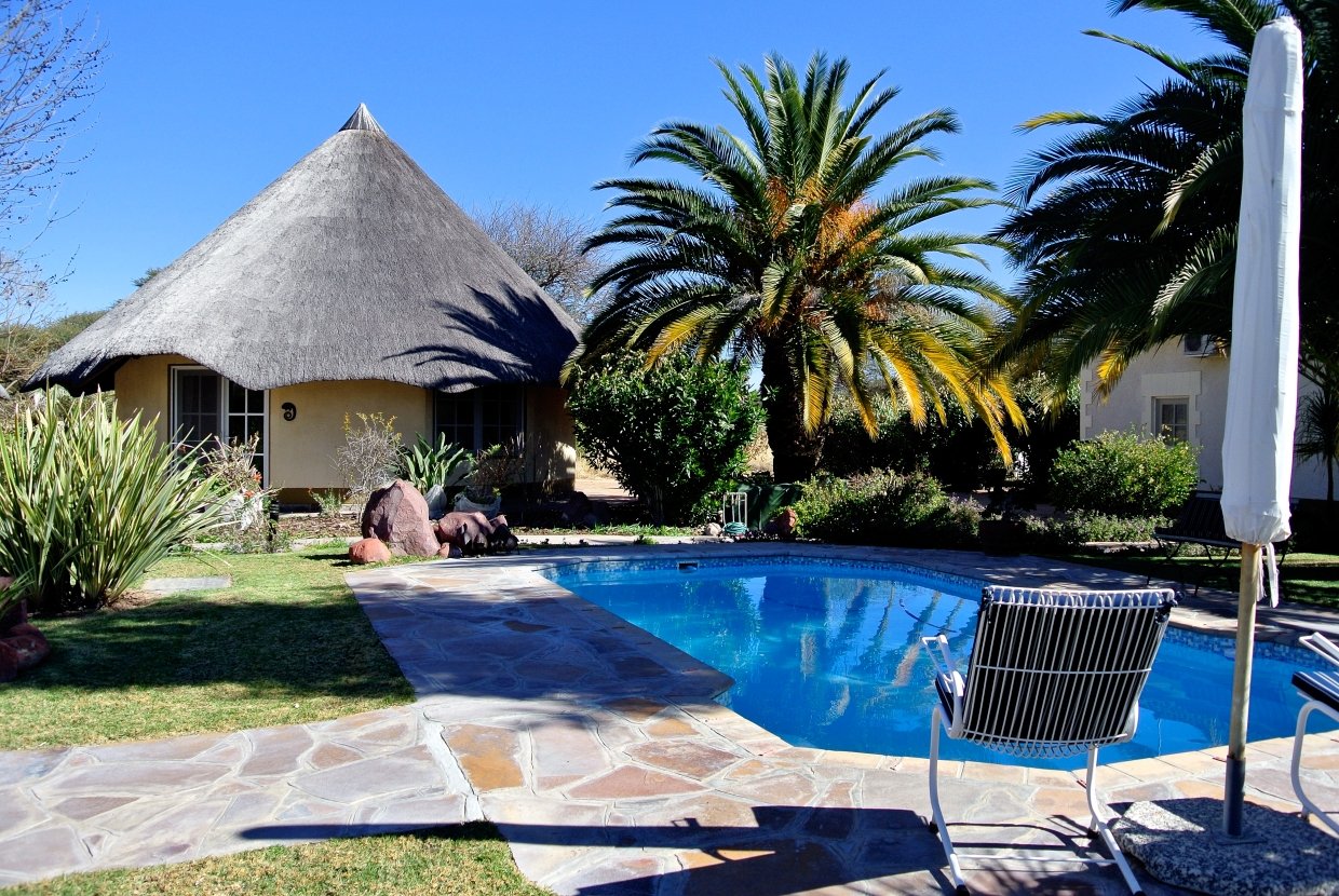 Gästefarm und Jagdfarm in Namibia, familienfreundliche Atmosphäre