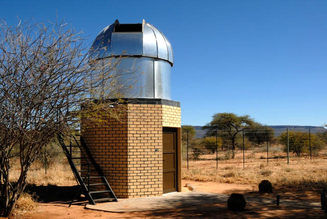 Observatorium - Astrofarm - Waterberg, schauen Sie in die Sterne mit unserem Observatorium. Die klare Luft in Namibia macht das mÃ¶glich.